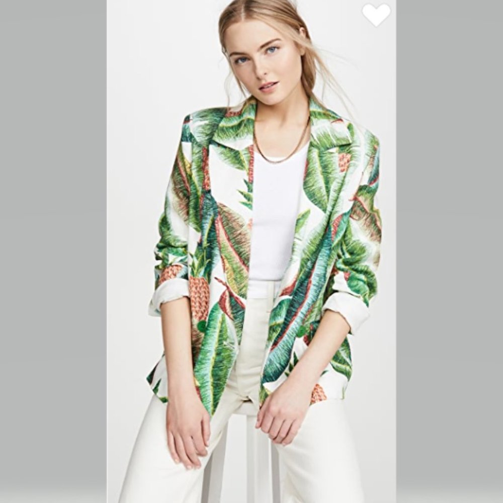FARM Rio Tropical Print Blazer - Picture 2 of 16